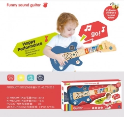 Elektrische Kinder-Gitarre mit Lichteffekten