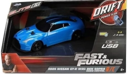 RC-Driftauto Nissan GT-R R35 Ben Sopra 1:24 von Jada Toys – Fast & Furious
