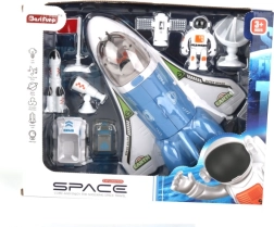 Weltraumflugzeug mit Licht- und Soundeffekten