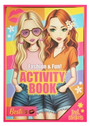 Buch der Modekreativität Fashion and Fun A4 Besties