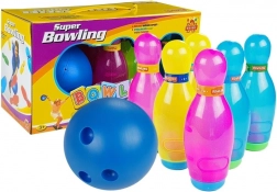 Buntes Bowling-Set für Kinder