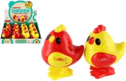 Hüpfendes Küken zum Aufziehen aus Kunststoff 7 × 9 cm, 2 Farben