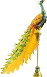 Metall-3D-Modell Pfau – METAL EARTH ICONX