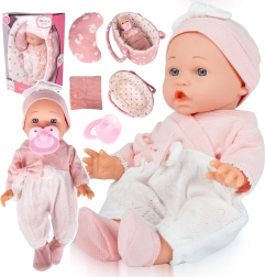 Puppe 30 cm in Trage