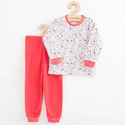 Kinder Baumwoll-Pyjama New Baby flowers 92/98
