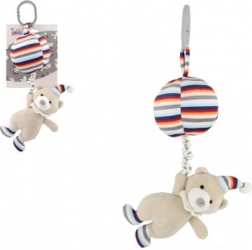 Plüschbär mit Ballon - Hängespielzeug 30 cm