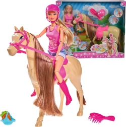 Steffi Love Reiterpuppe mit Pferd und Zubehör
