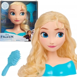 Styling- und Frisierkopf DISNEY FROZEN Elsa mit Bürste