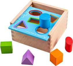 Einsatzbox mit Formen von Bigjigs Toys