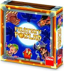 Dino Piratenschatz – Reaktions- und Gedächtnisspiel für Kinder