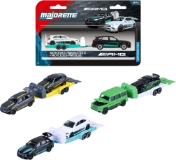 Majorette Mercedes-AMG mit Anhänger – Metallmodell mit beweglichen Teilen