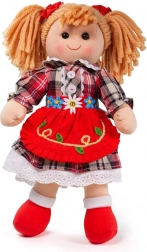 Stoffpuppe Bigjigs Toys Mandie 34 cm