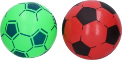 Gummiball, aufblasbar, Fußball-Design, 22 cm