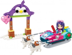 Qman Cherry Hundeschlitten aus Alaska Bauset