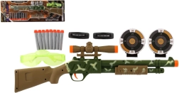 Plastikgewehr mit Zielfernrohr und Schaumpatronen, 51 cm