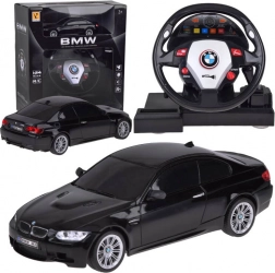 RC-Auto mit Lenkrad BMW M3 1:24 – unterhaltsames ferngesteuertes Sportauto für Kinder