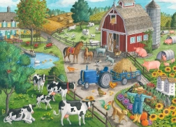 Puzzle Zuhause auf dem Bauernhof 60 Teile RAVENSBURGER