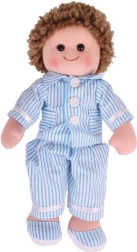Stoffpuppe Artur von Bigjigs Toys - 34 cm
