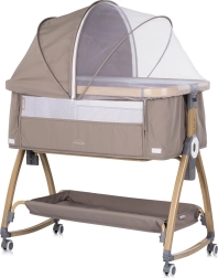 Chipolino Charisma 2in1 Beistellbett latte wood
