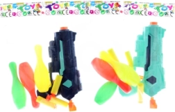 Pistole mit Kegeln und Schaumstoffgeschossen für Kinder