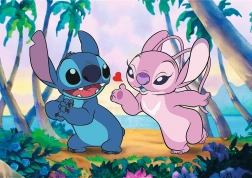 Puzzle TREFL Premium Plus Stitch & Angel 1000 Teile