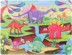 Puzzle Dinosaurier 104 Teile