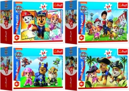 Minipuzzle Paw Patrol - 54 Teile, 4 Sorten
