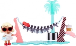 L.O.L. Surprise Möbel mit Puppe – Urlaubsfeeling Leading Baby, Serie 6