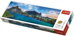 Puzzle 500 Teile Panorama – Lofoten, Norwegen