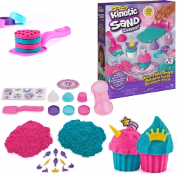 Kinetic Sand Unicorn Konditorei – Set zur Cupcake‑Herstellung 453 g mit Zubehör