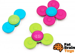 Fat Brain WhirlySquigz Spinner für Kinder, 3 Stk.