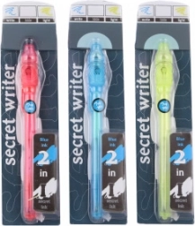 Stift mit unsichtbarer Tinte 2-in-1