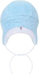 Wintermütze New Baby Nice Bear blau 74 (6–9 Monate)