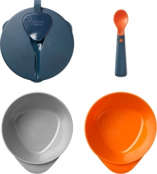 Schalen für einfaches Schöpfen mit Deckel und Löffel, Tommee Tippee Explora, 2 Stück