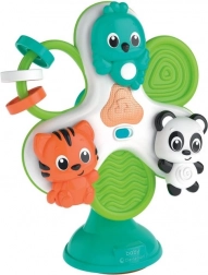 Kinder-Karussell mit Tierchen für den Hochstuhl mit Saugnapf