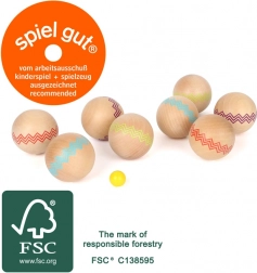 Holz Boule für Kinder und Erwachsene