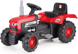 Großer roter Trettraktor Dolu