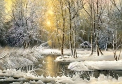 NORIMPEX Diamantmalerei – Wald mit einsamer Hütte 30 × 40 cm