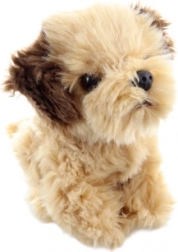 Plüschhund Shih‑Tzu eco-friendly 15 cm