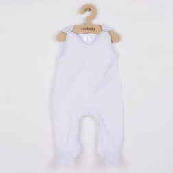 Weiße Baby-Strampler NEW BABY Classic