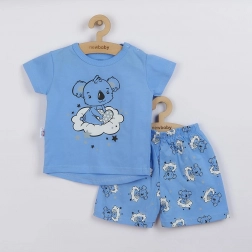 Sommer-Kinderpyjama New Baby Dream blau