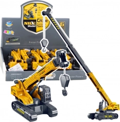 Raupenkran mit ausfahrbarem Arm und 360° drehbarer Kabine