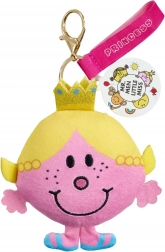 Plüsch-Schlüsselanhänger LITTLE MISS PRINCESS – rosa Anhänger für Schlüssel und Tasche