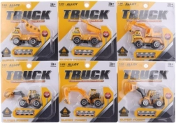 Metallisches Baufahrzeug 9 cm