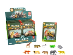 Wilde Tiere Set von Figuren 10 Stück 6 cm