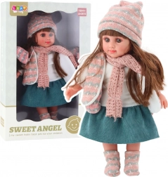 Puppe SWEET ANGEL im Winteroutfit 36 cm