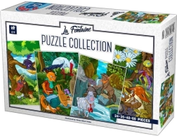 Puzzle Fabeln von La Fontaine 4-in-1 (24, 35, 48, 60 Teile)