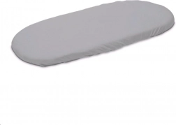 Jersey-Spannbettlaken für Kinderwagen grau 35 × 75 cm