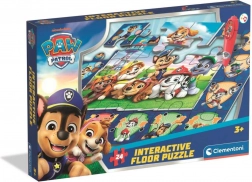 Interaktives Bodenpuzzle PAW PATROL mit elektronischem Stift 70 × 100 cm (24 Teile)