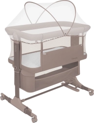 Lionelo Beistellbett Jodie 3 in 1 Beige Taupe